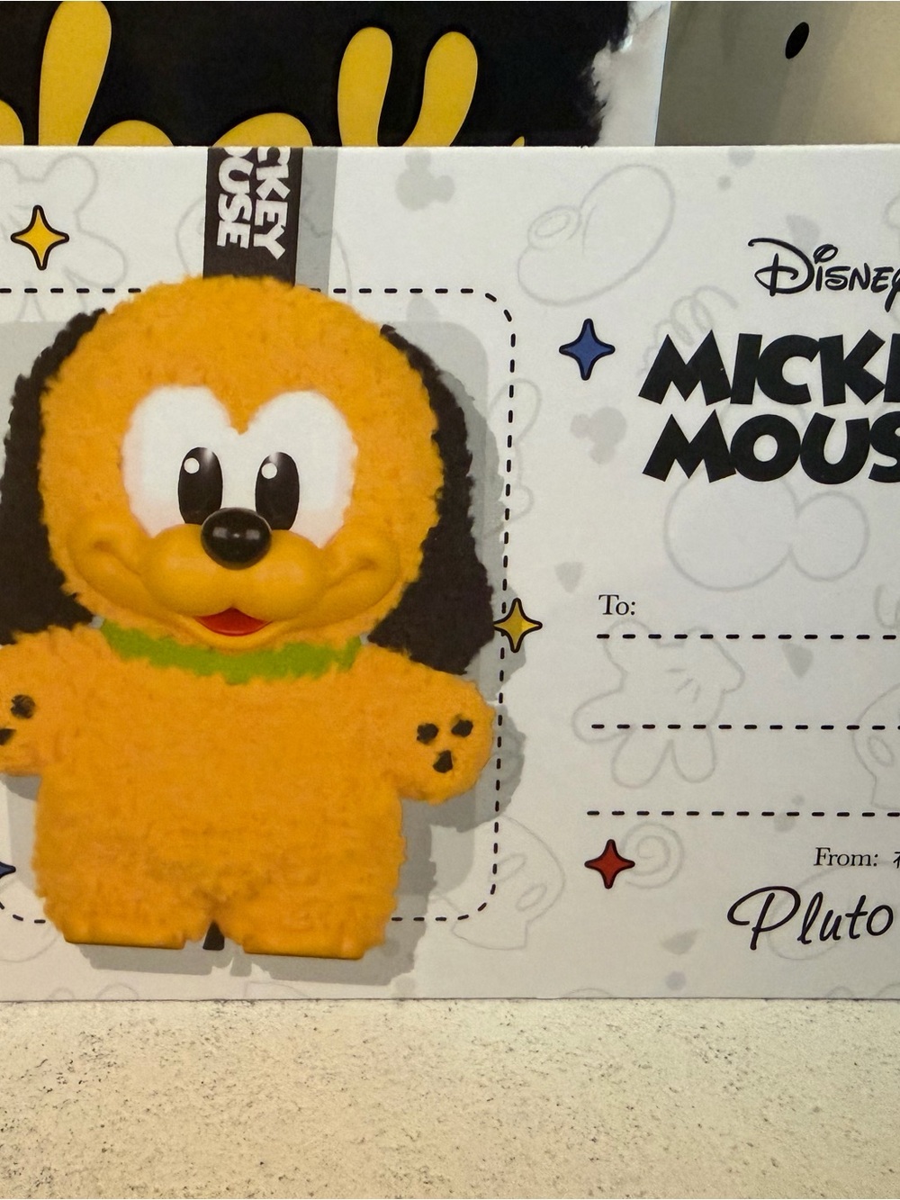Pop Mart Mickey Family Cute Together Plush Pendant - Pluto - Picture 2 of 6